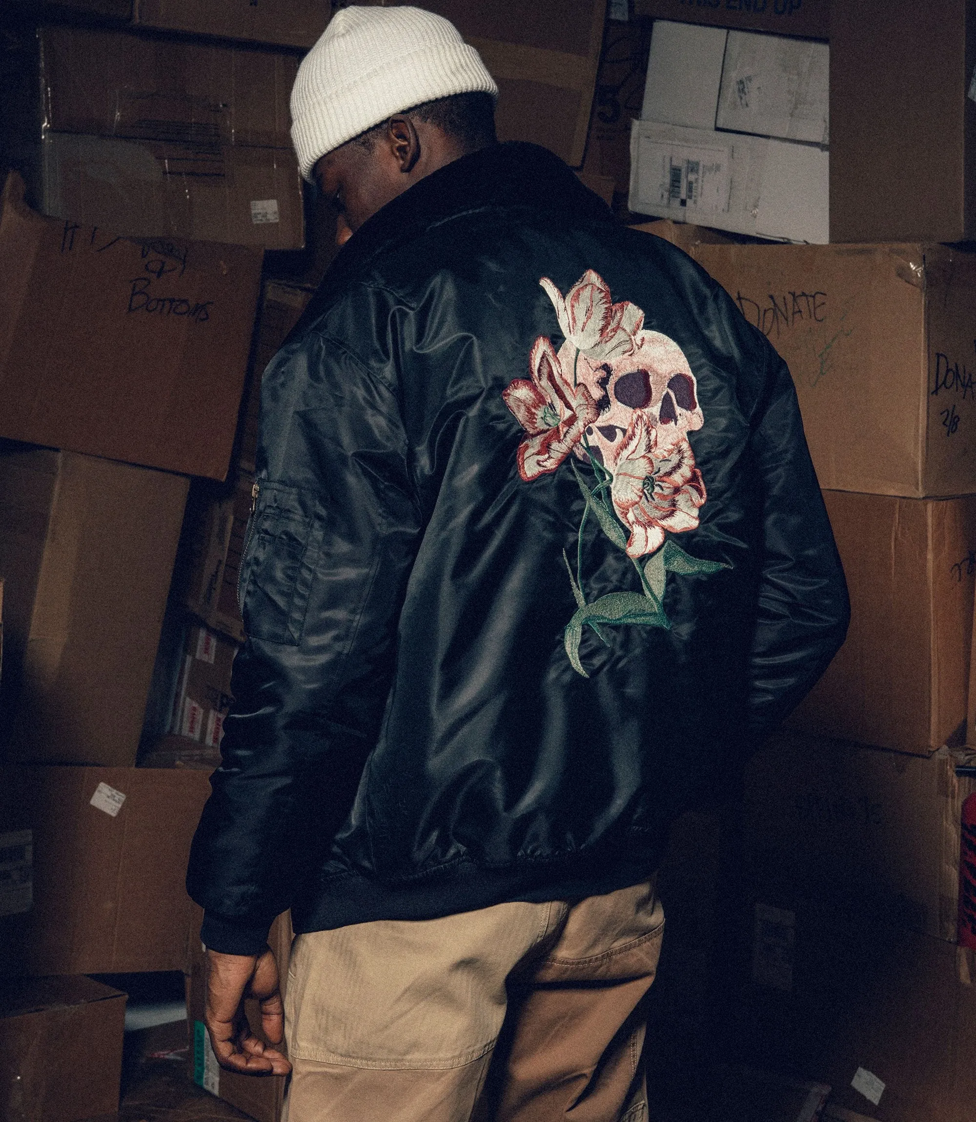 10Deep -  In Spite of It All Flight Jacket, Black