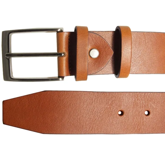 40 mm Bridle Leather Belt Tawny