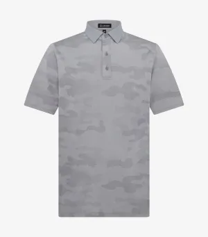 ASHER Jacquard Camo Polo