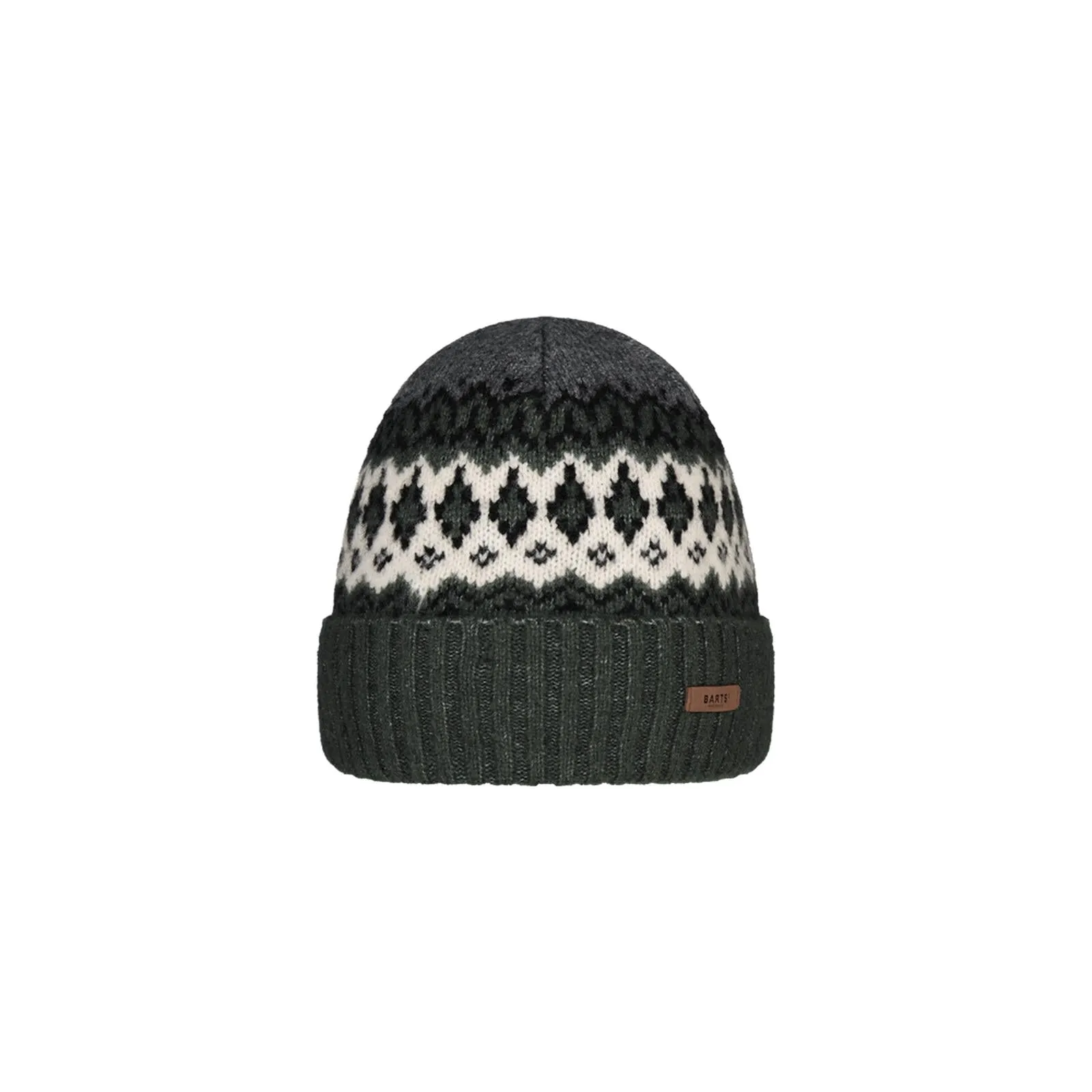 Barts Mens Gregoris Cuffed Knitted Fleeceband Beanie