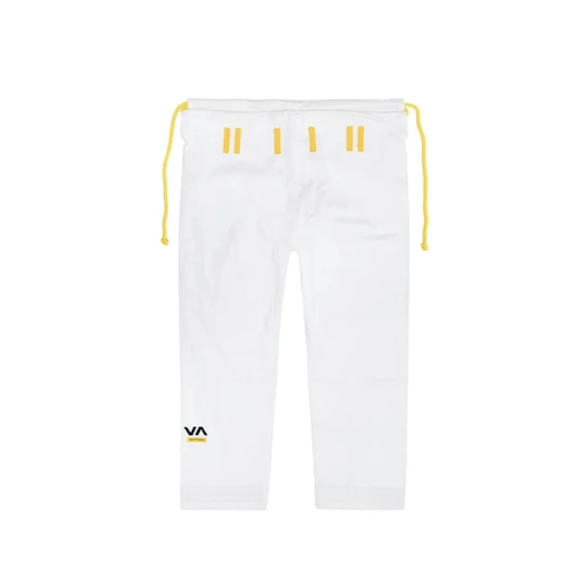 Belive & Achive RVCA White Yellow Jiu-Jitsu Gi | Strength & Comfort Combined