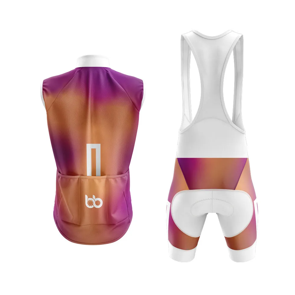 Bicycle Booth Prism (Orange-Violet) Club Cycling Kit