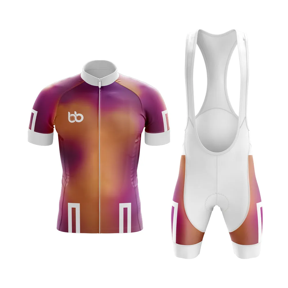 Bicycle Booth Prism (Orange-Violet) Club Cycling Kit