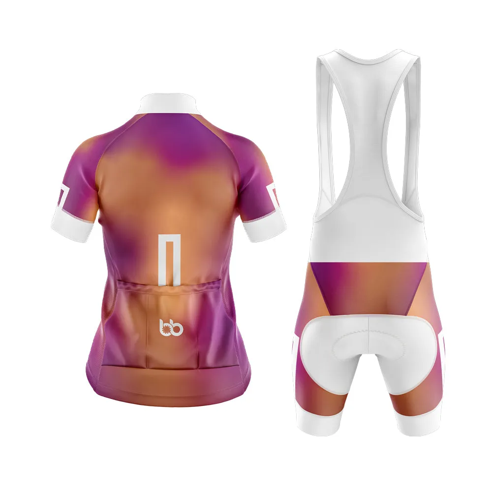 Bicycle Booth Prism (Orange-Violet) Club Cycling Kit