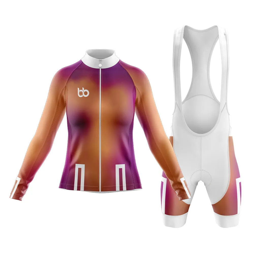 Bicycle Booth Prism (Orange-Violet) Club Cycling Kit