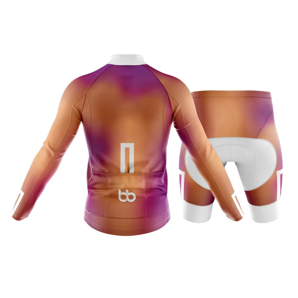 Bicycle Booth Prism (Orange-Violet) Club Cycling Kit