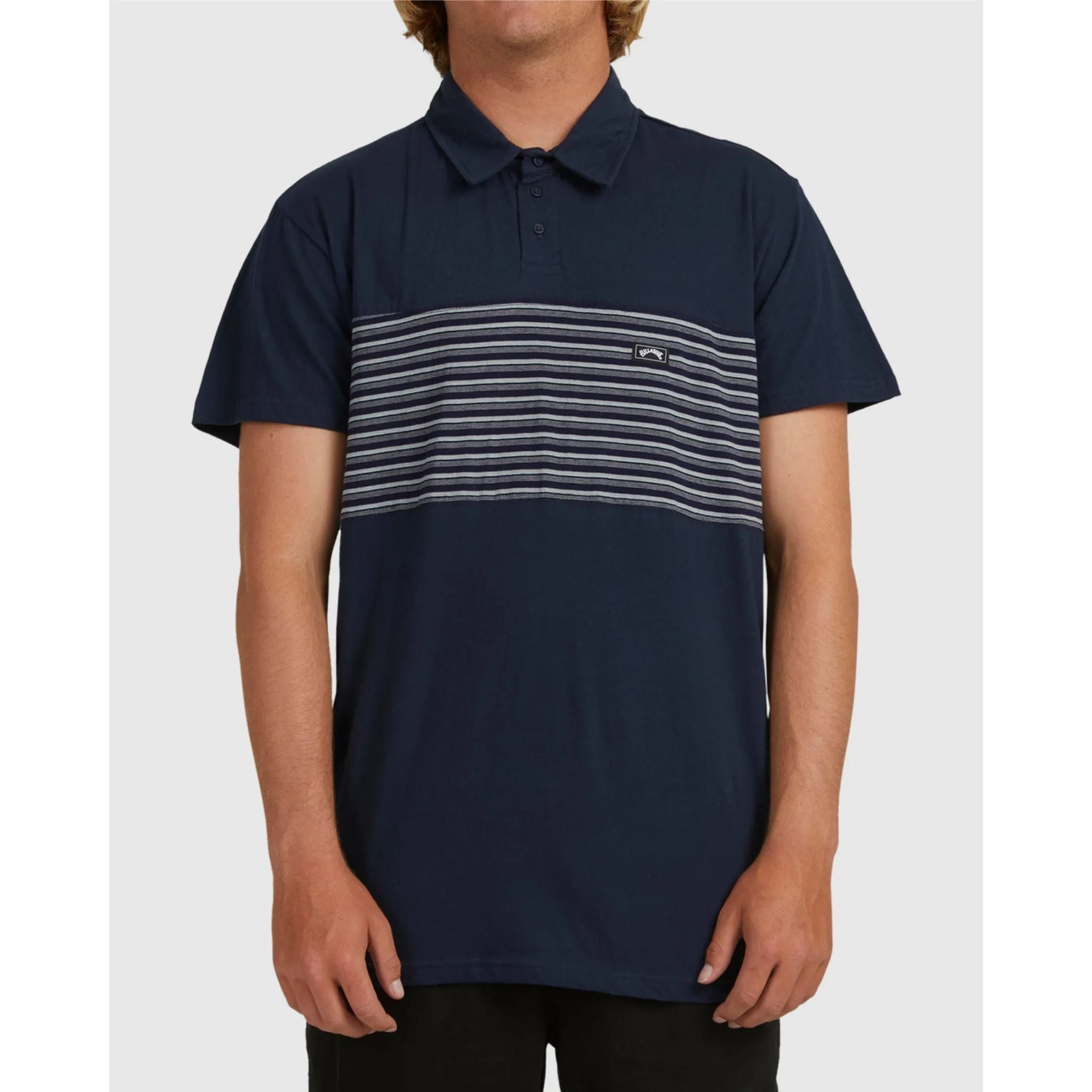 Billabong Banded Die Cut Polo Tee