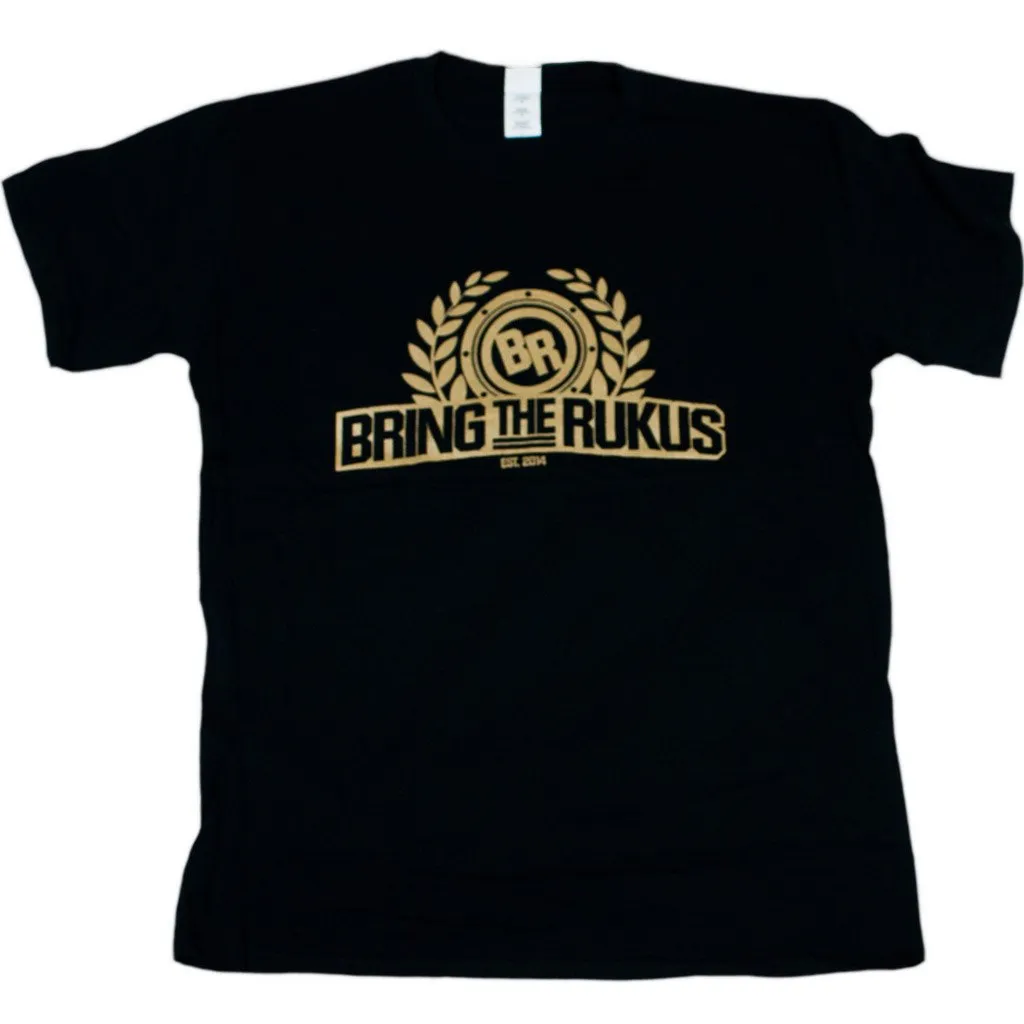 BR Established 2014 Black and Gold T-Shirt