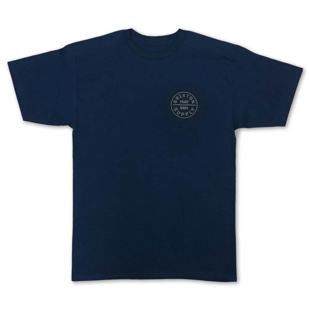 Brixton Oath T-Shirt Blue