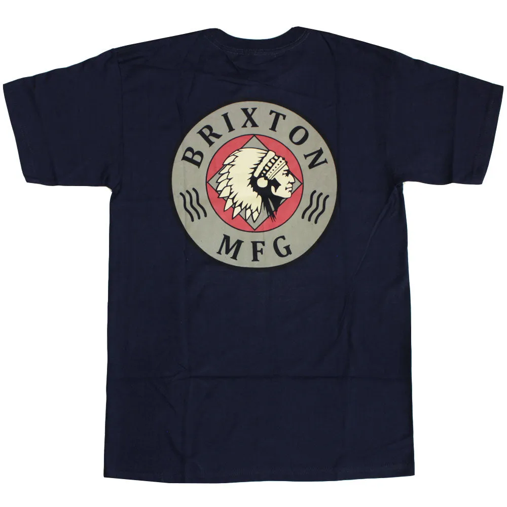 Brixton Ottawa T-Shirt Navy