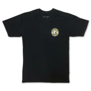 Brixton Rival II T-Shirt Black Yellow