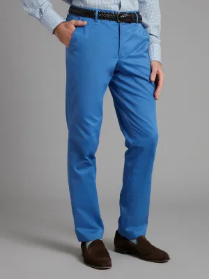 Brompton Chinos - Mid Blue