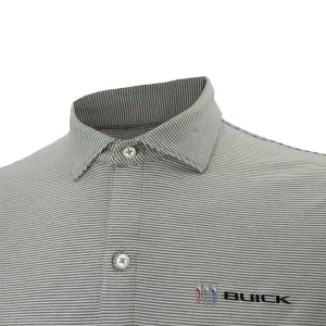 Buick Mens Johnnie-O Striped Polo