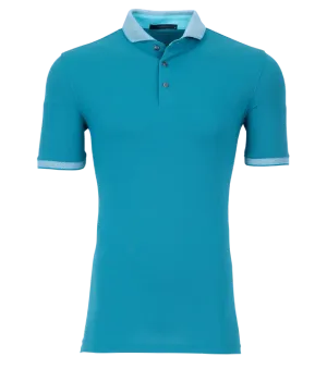 Cherokee Polo in Cyano by Greyson