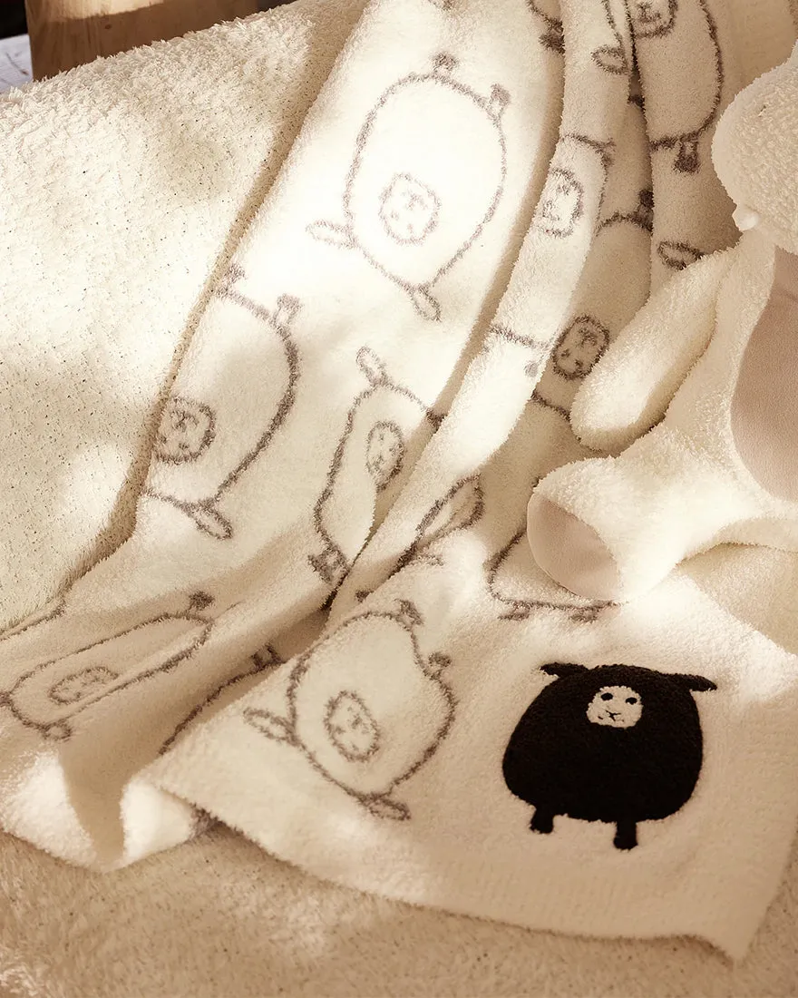 Cozy Chic Black Sheep Blanket