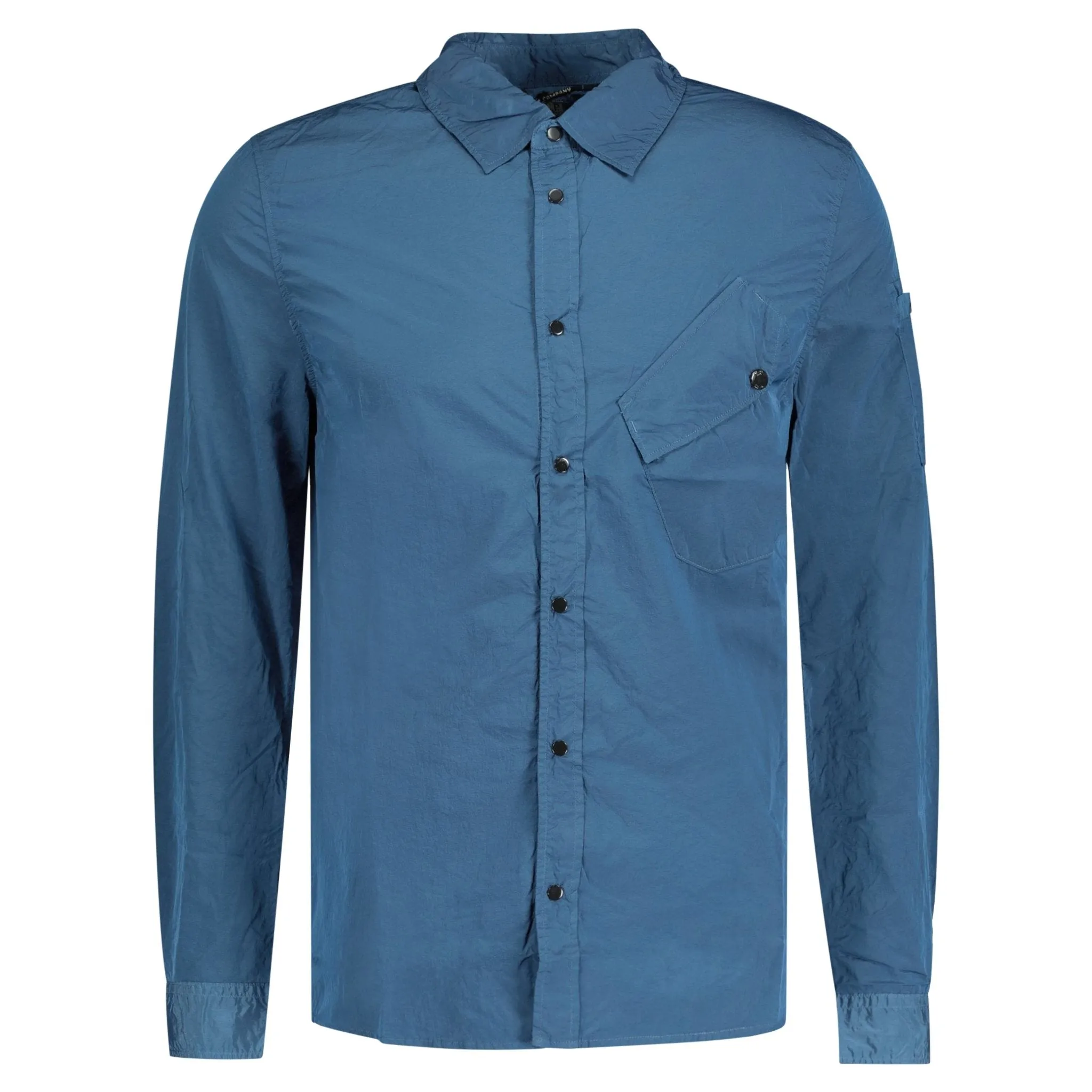 CP COMPANY Lens Chrome Overshirt Jacket Blue