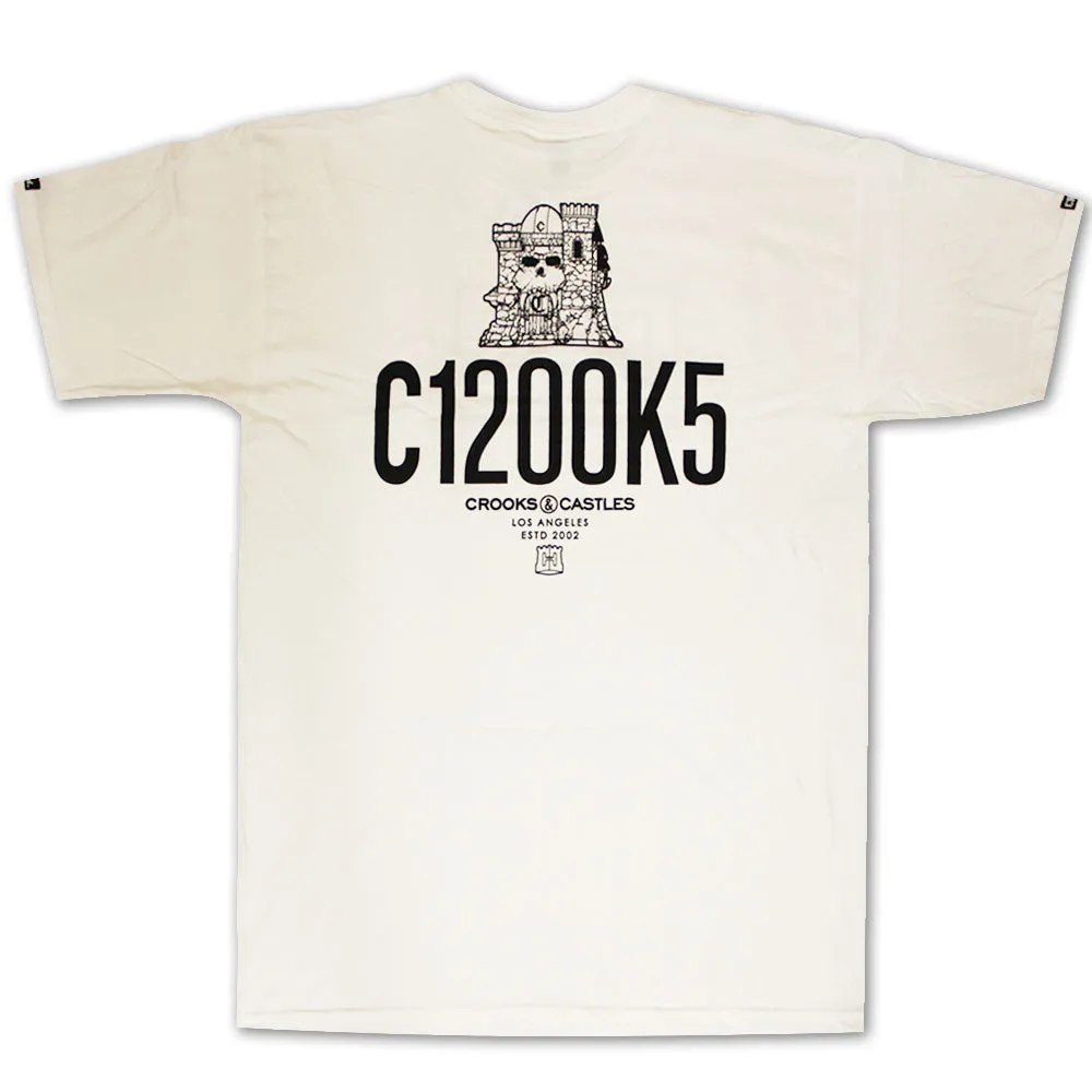 Crooks & Castles Castle Crksull T-shirt White