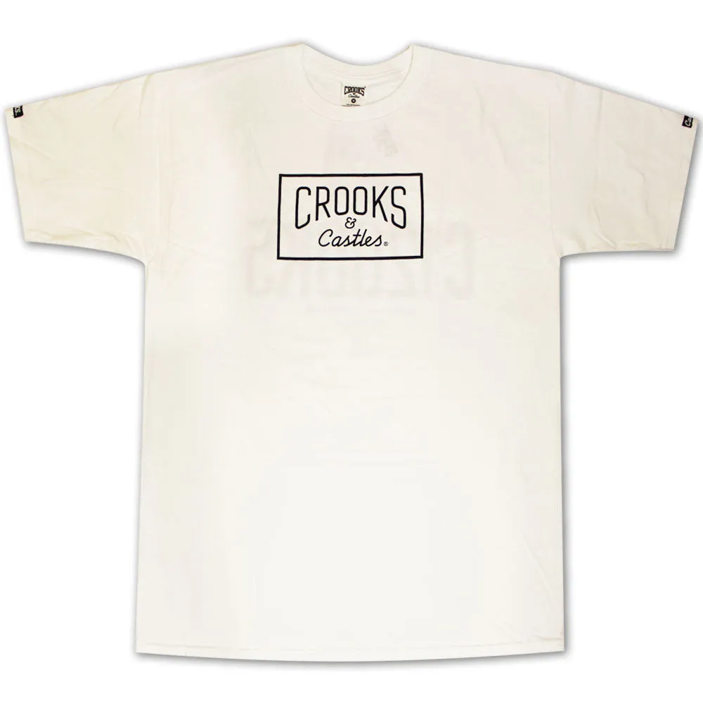 Crooks & Castles Castle Crksull T-shirt White