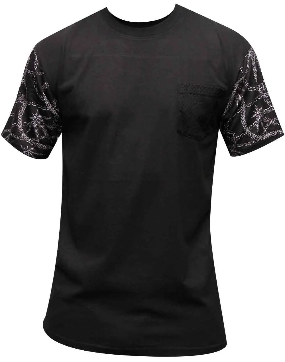 Crooks & Castles Chainleaf Pocket T-shirt Black Multi