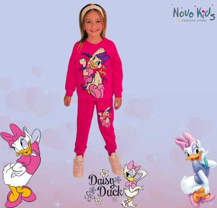 Daisy Duck Kids Girls High-Quality Cotton Set in Pink - Kids Girl (2PCs)