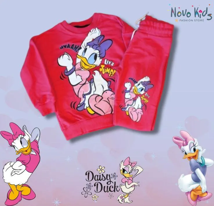 Daisy Duck Kids Girls High-Quality Cotton Set in Pink - Kids Girl (2PCs)