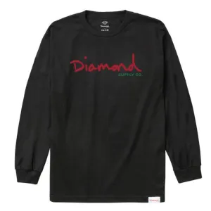 Diamond Supply Co Alligator L/S T-shirt Black