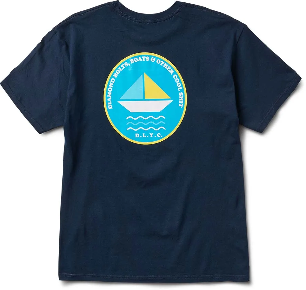 Diamond Supply Co Bolts And Boats S/S T-shirt Navy