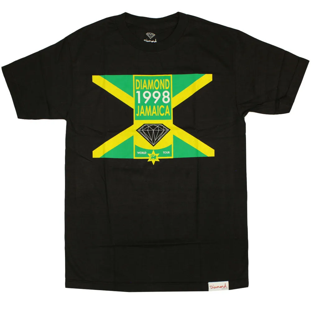 Diamond Supply Co Jamaica T-Shirt Black