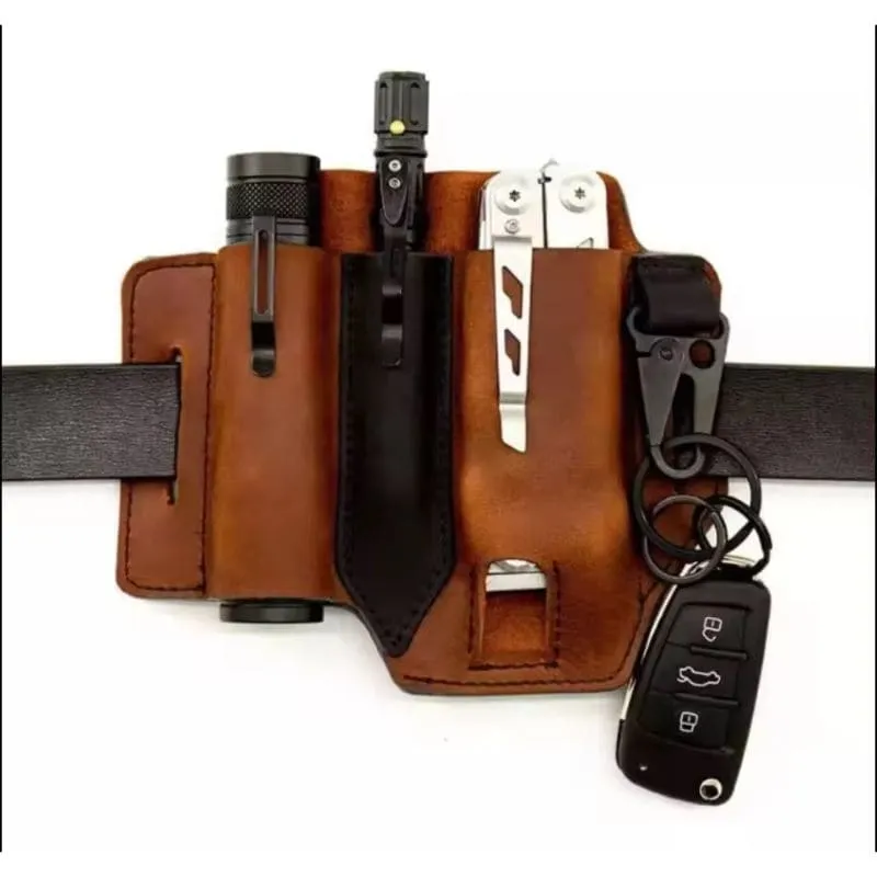 EDC Leather Belt Pouch