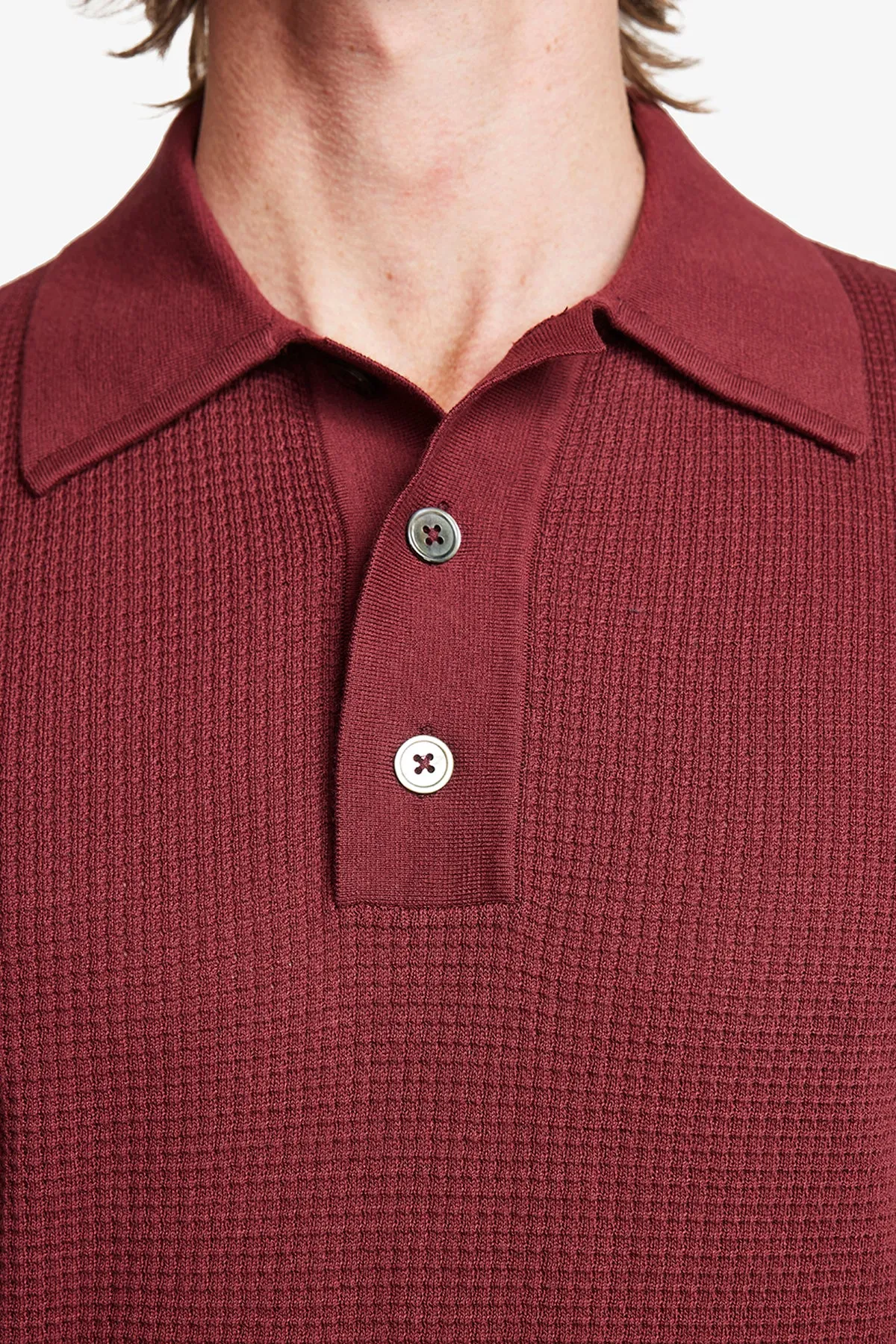 Evan Polo Shirt - Burgundy