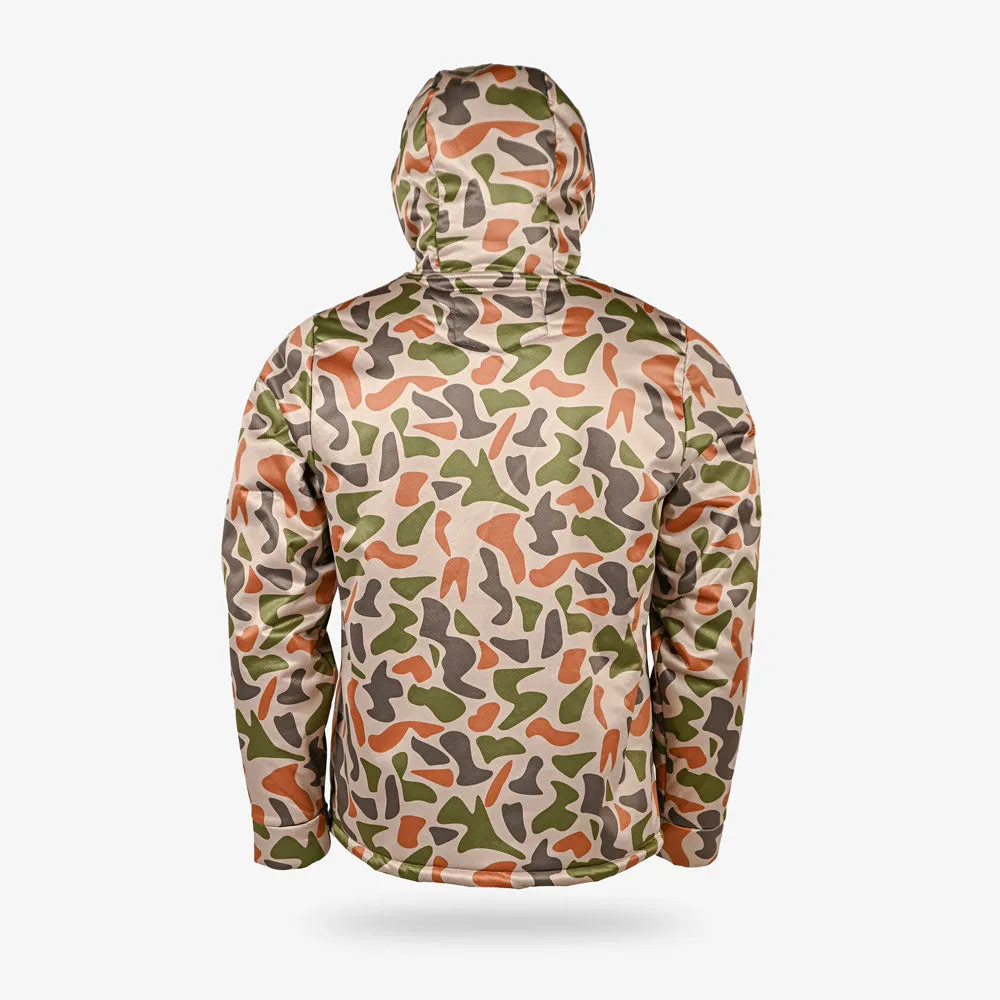 Gator Waders Mens Old School Camo Highball Hoodie