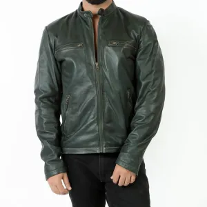 Green Leather Jacket