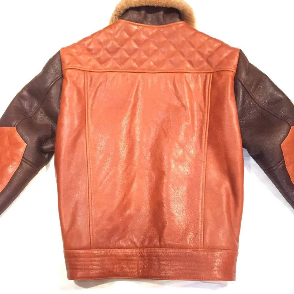 Jakewood Alaska Bomber Shearling Jacket