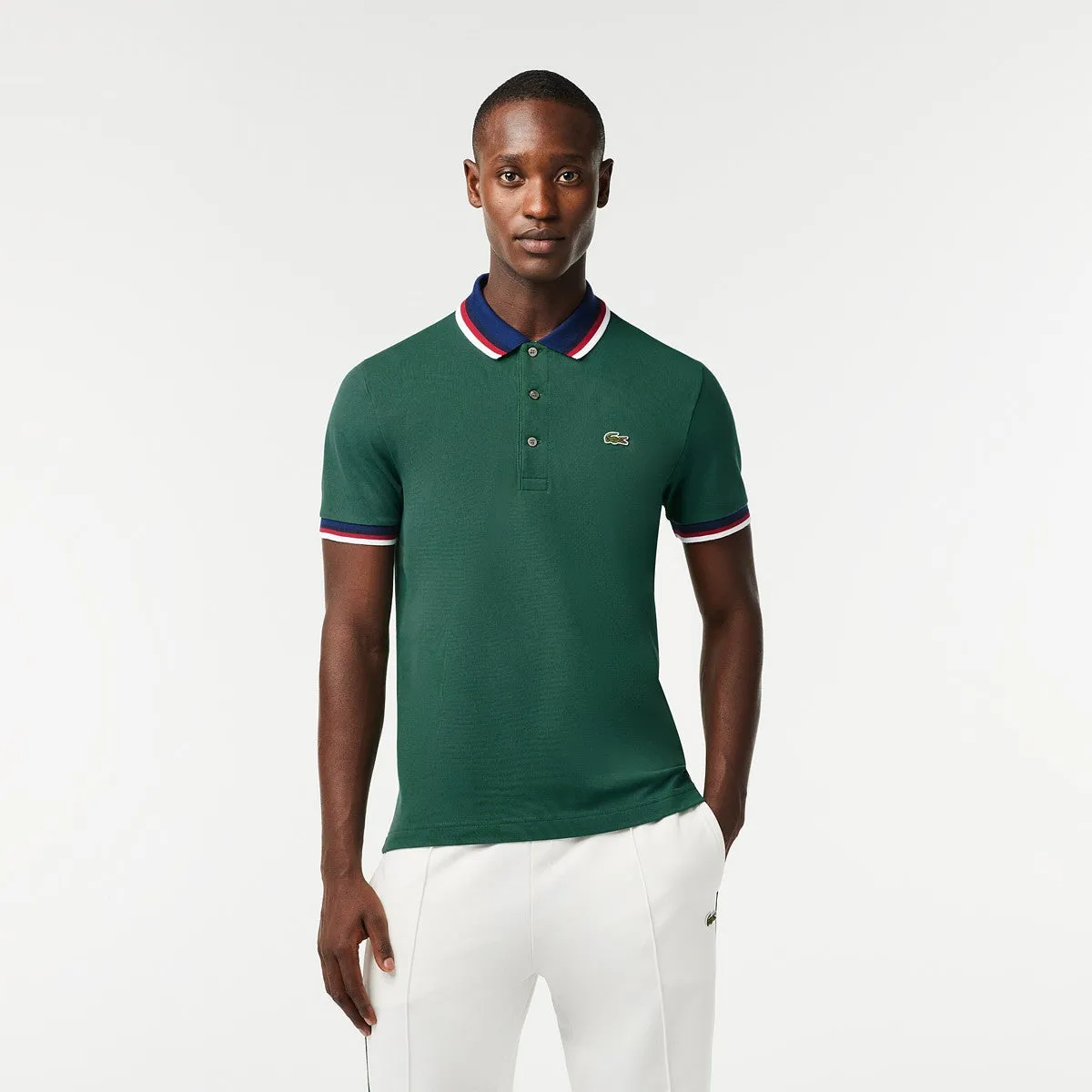 Lacoste Regular Fit Polo Shirt With Contrasting Collar