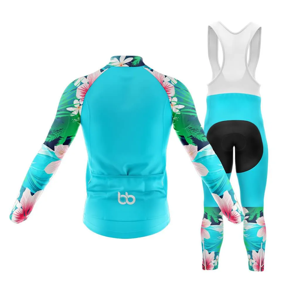 Max Lily Floral Sleeves Club Cycling Kit