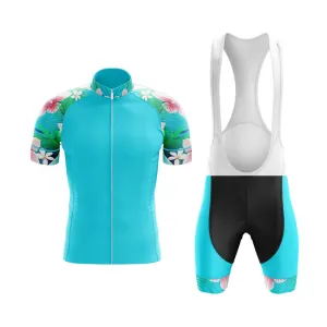 Max Lily Floral Sleeves Club Cycling Kit