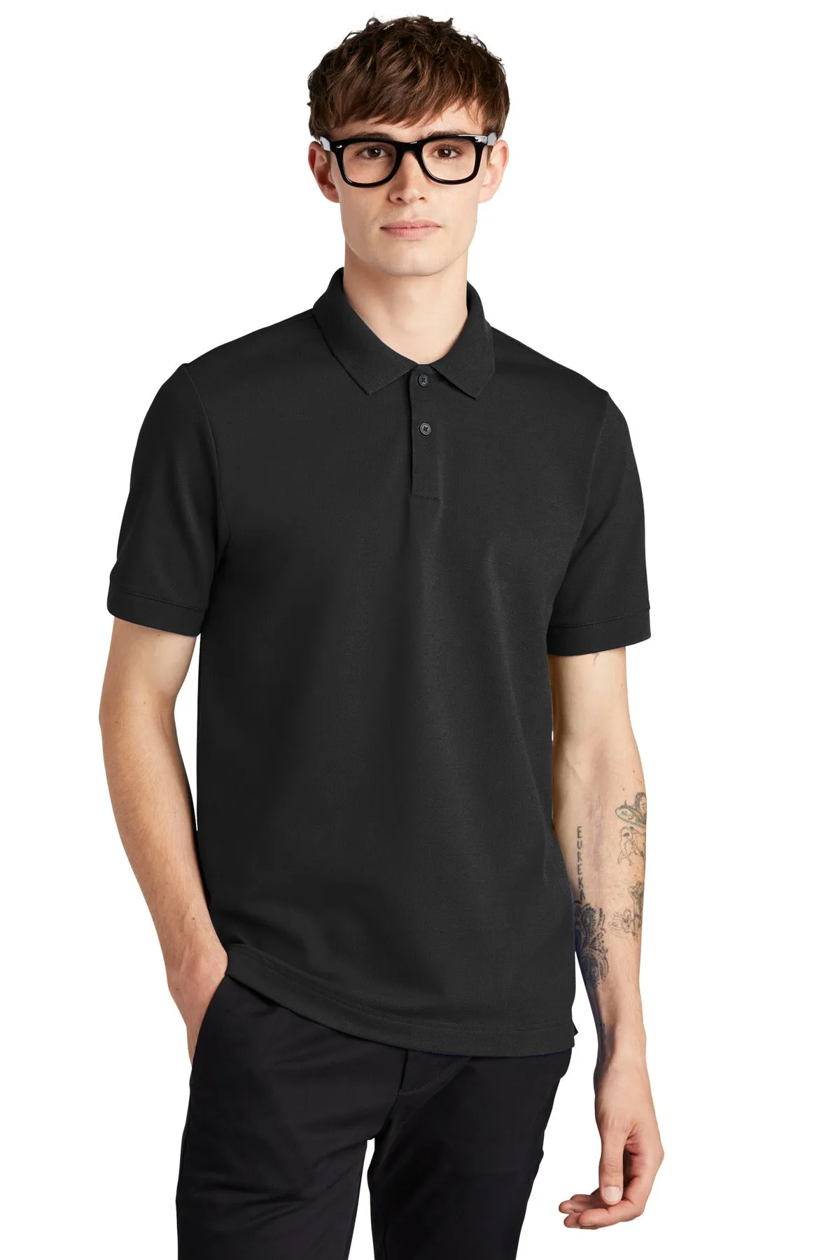 MERCER METTLE™ Stretch Heavyweight Pique Polo MM1000