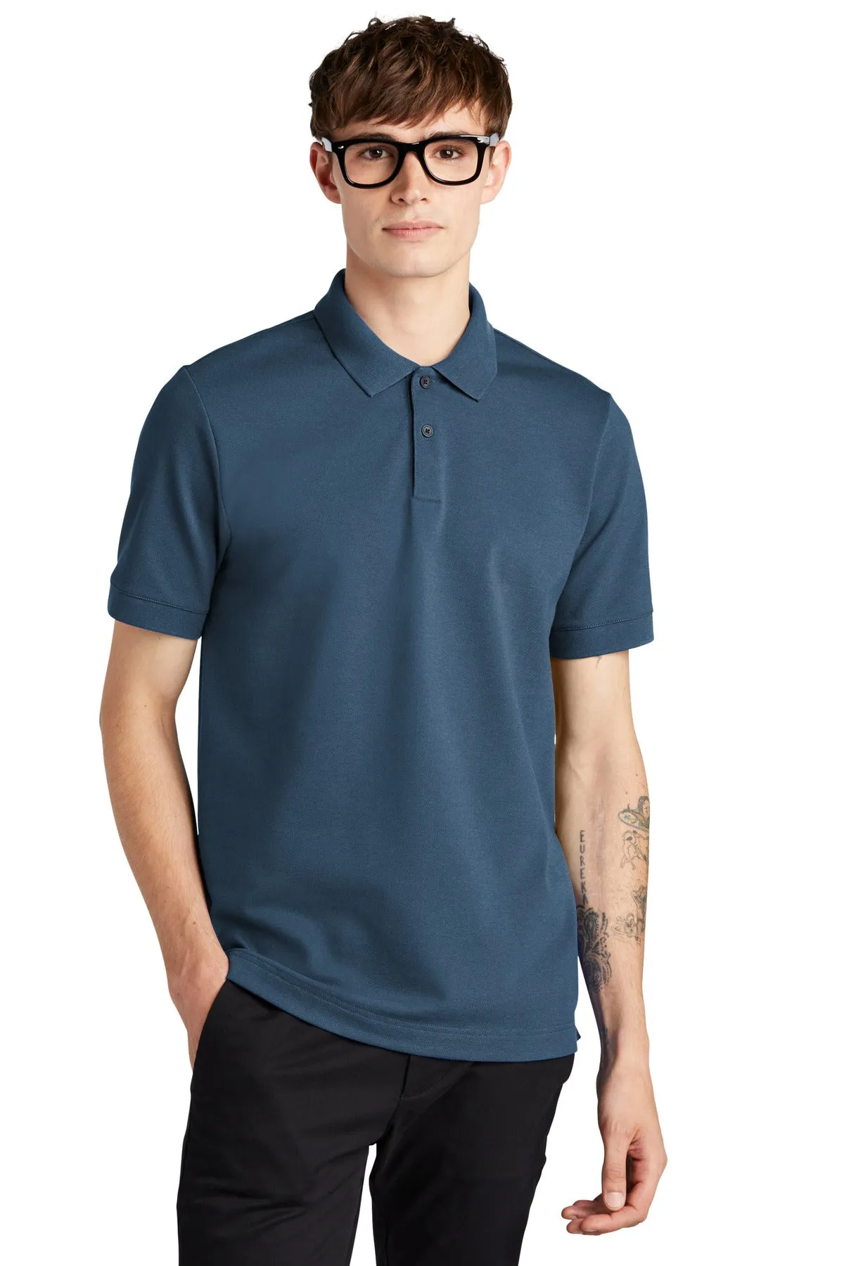 MERCER METTLE™ Stretch Heavyweight Pique Polo MM1000