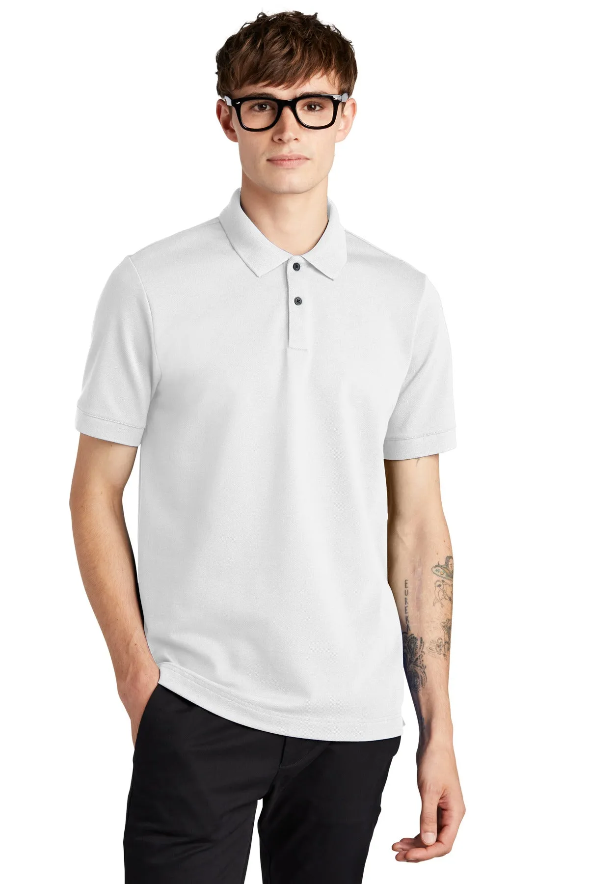 MERCER METTLE™ Stretch Heavyweight Pique Polo MM1000