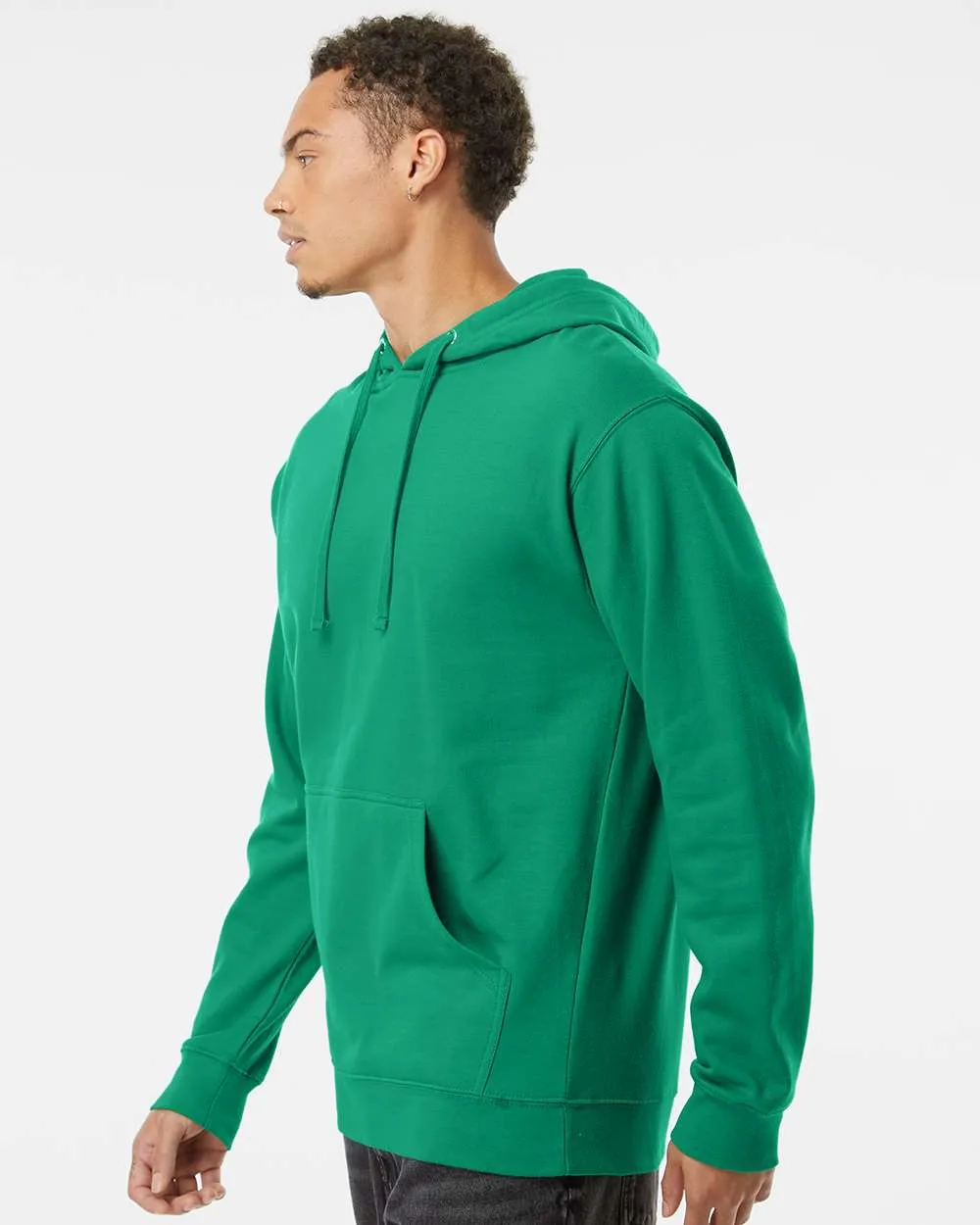 Midweight Hooded Pullover Sweatshirt