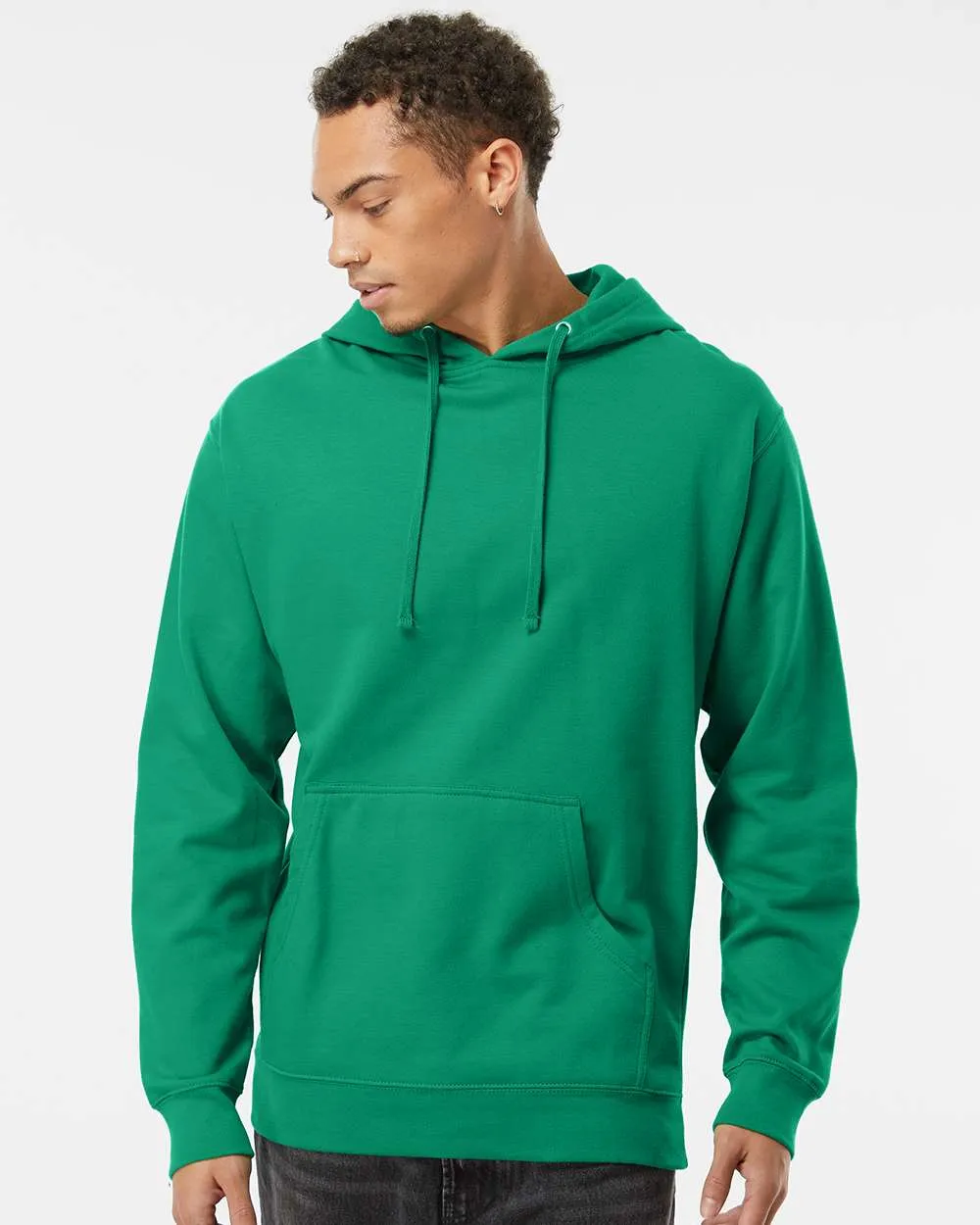 Midweight Hooded Pullover Sweatshirt