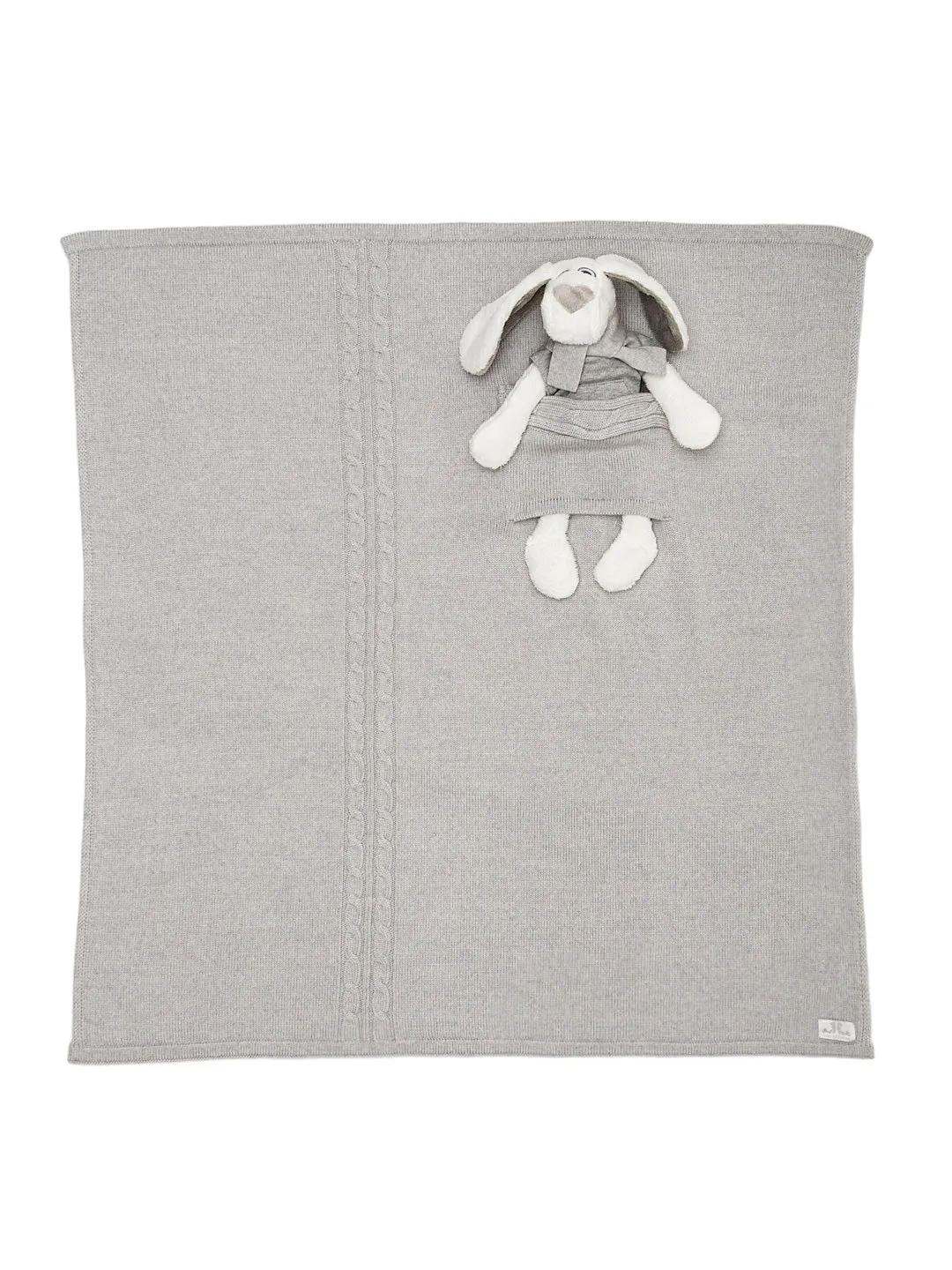 Milo & Lilirose Knitted Baby Blanket Set