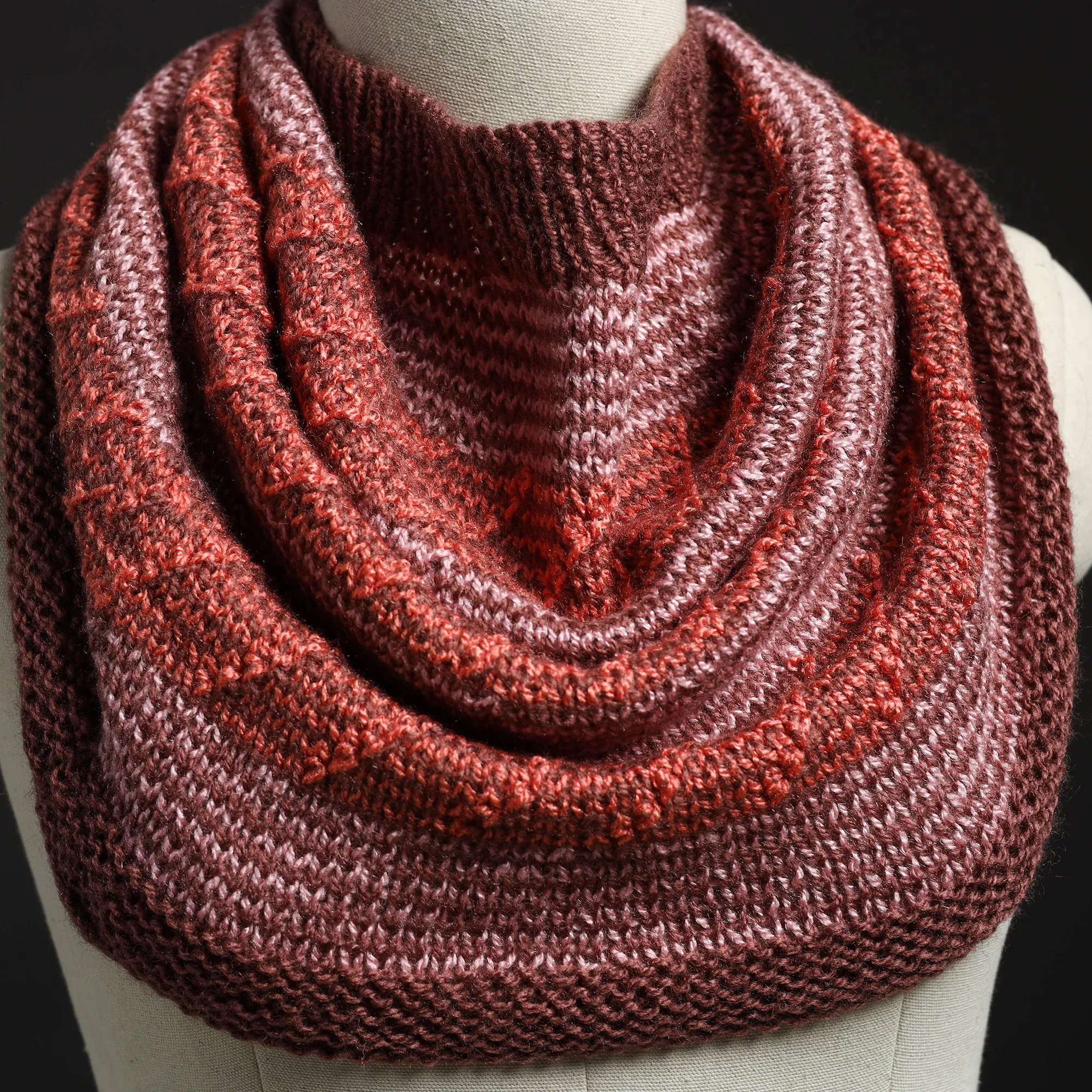 Multicolor - Kumaun Hand Knitted Woolen Cowl 109