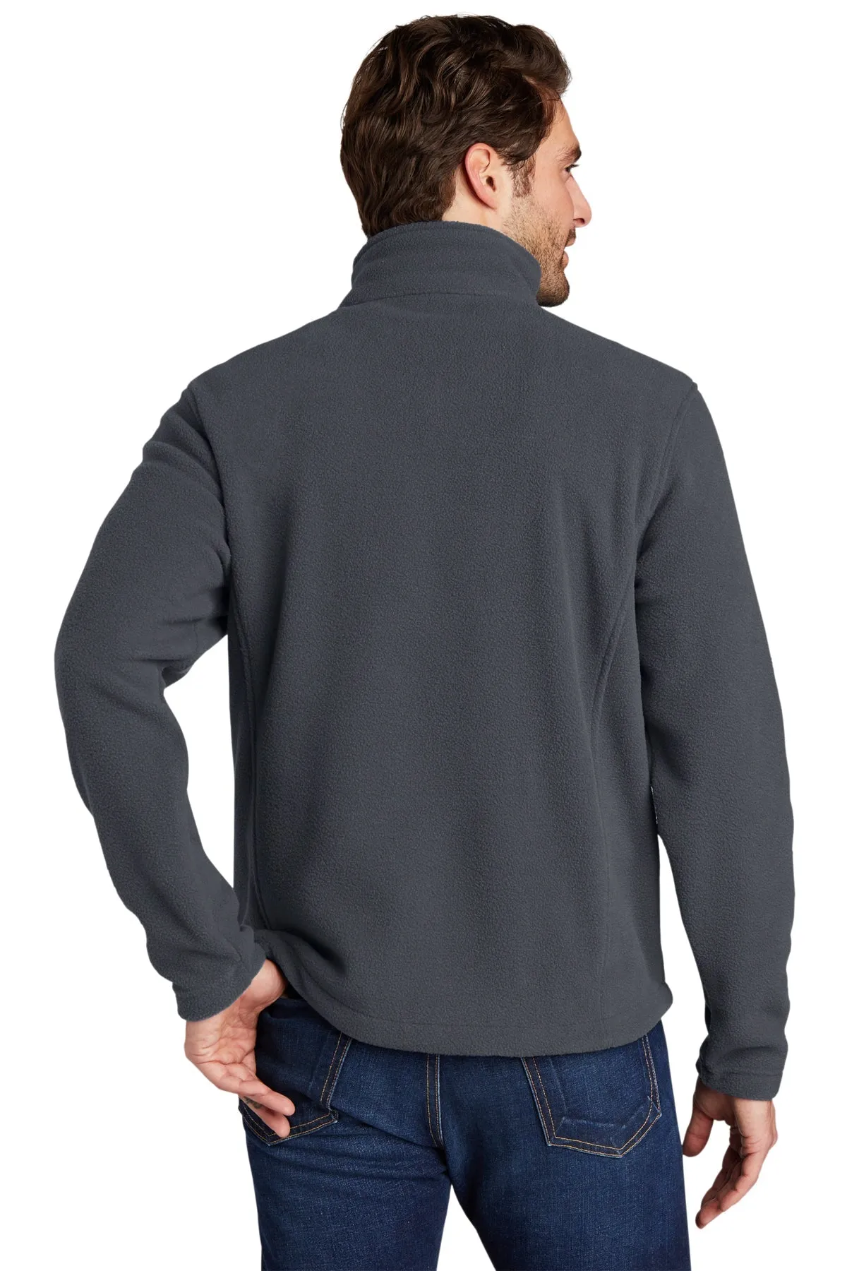 Port Authority Value Fleece 1/4-Zip Branded Pullovers, Iron Grey