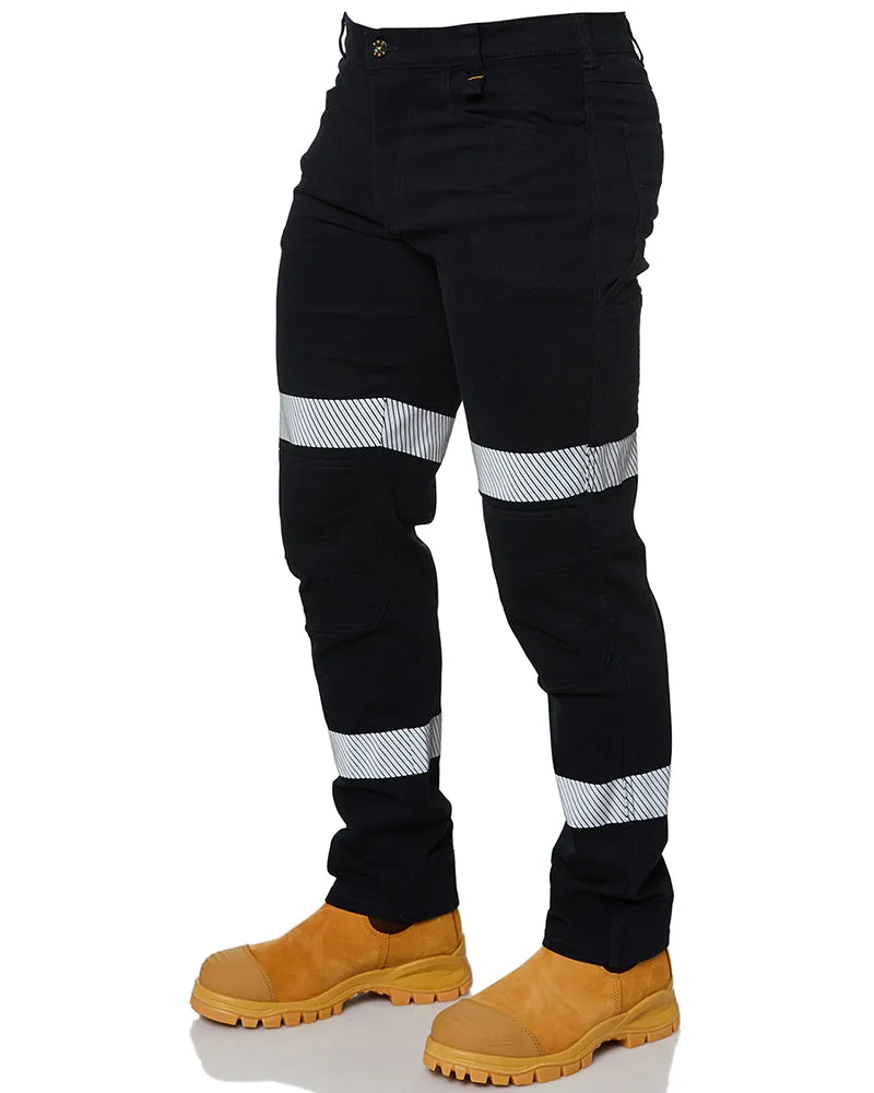 RMX Flexible Fit Utility Trousers with Tape - Navy