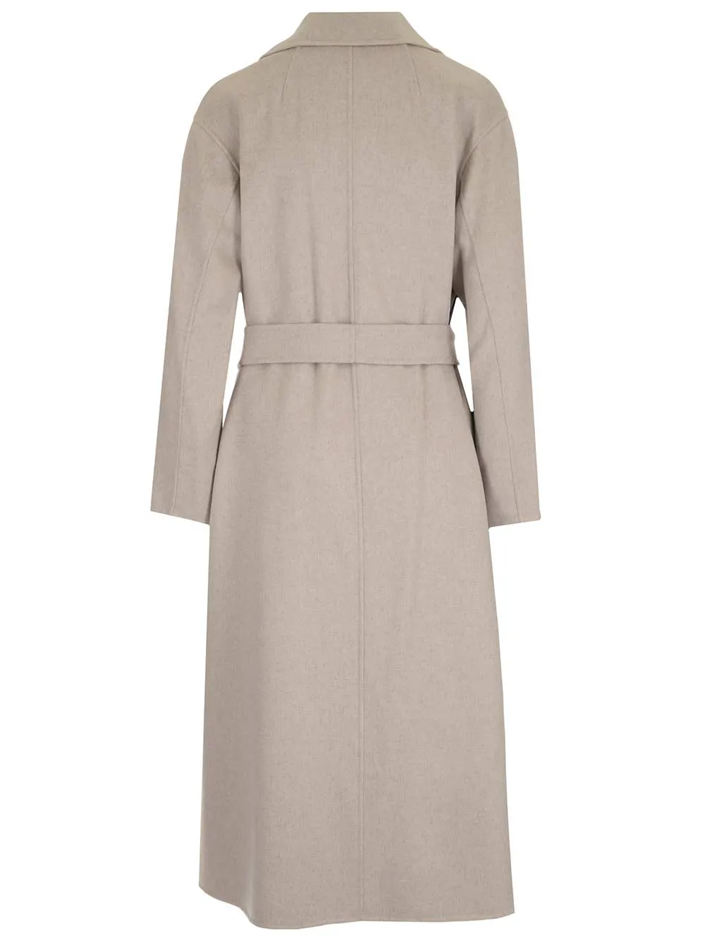 'S Max Mara Belted Long-Line Coat