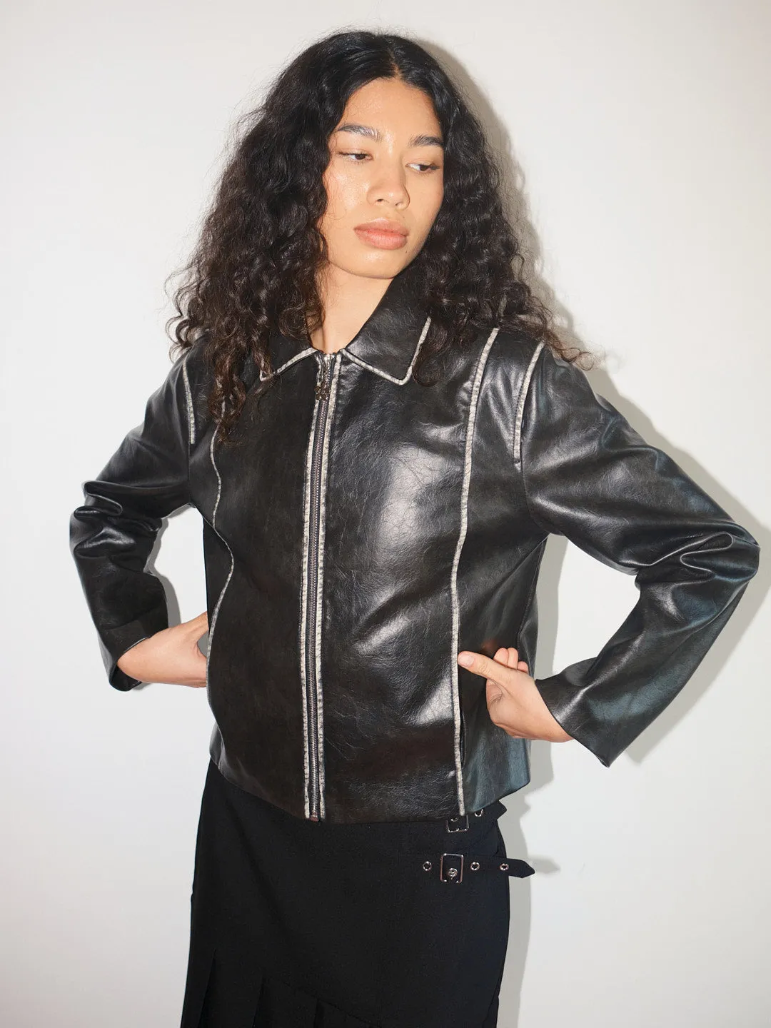 Shyla Jacket - Washed Black