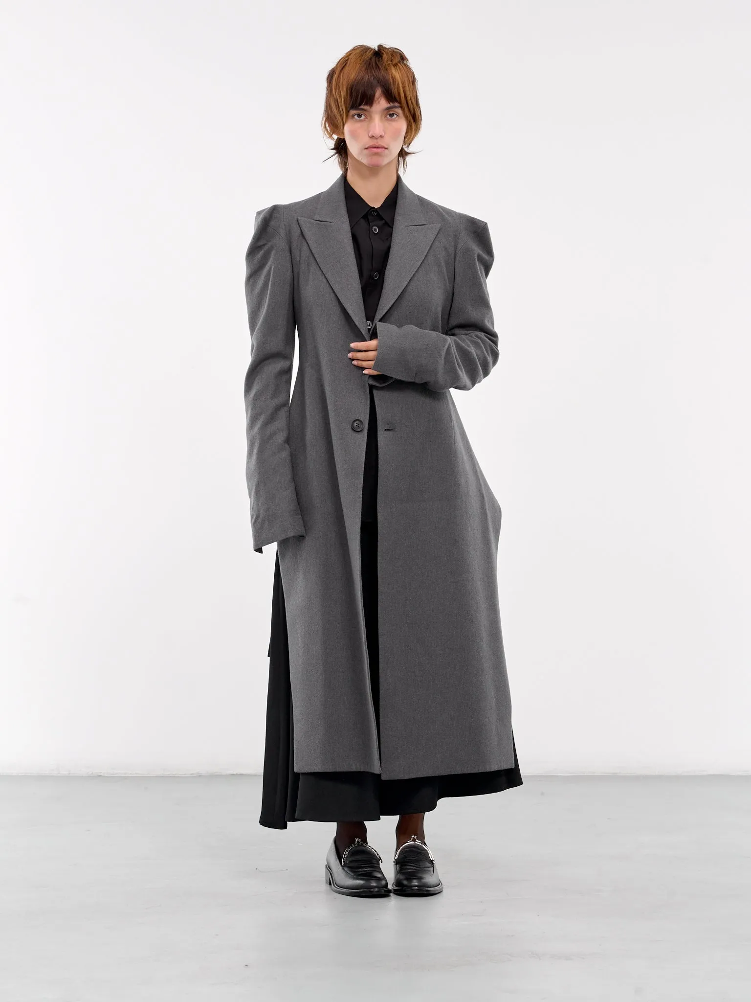 SLV Gusset Long Jacket (F0-J10-120-1-GREY)