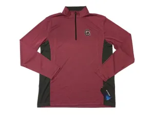 South Carolina Gamecocks Colosseum Faded Garnet 1/4 Zip Performance Pullover (L)