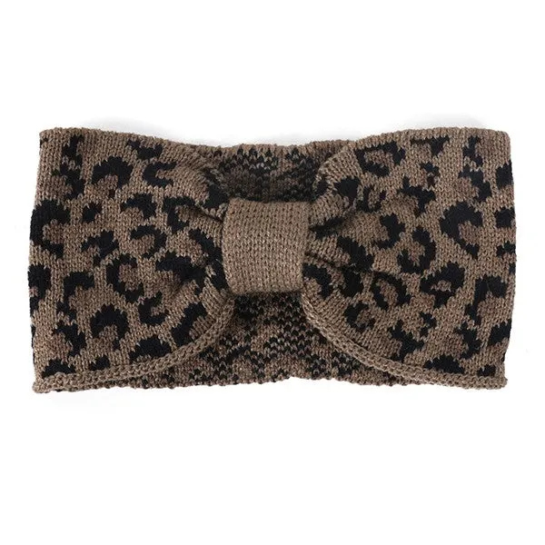 TEEK - LEOPARD PRINT WINTER HEADBAND